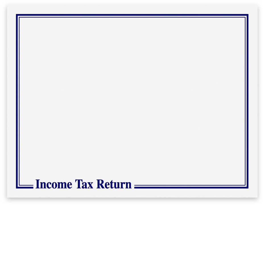 10x13 Large Client Income Tax Return Envelope, Blue Printing, at Big Discounts, No Coupon Code Needed - DiscountTaxForms.com
