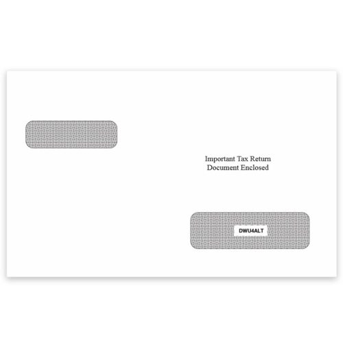 ATX Compatible Envelopes for Universal 1099 & W2 Forms Printed with ATX Software - DiscountTaxForms.com