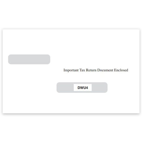 W2 1099 Envelope for Universal Forms for 1099 or W2 Recipients - DiscountTaxForms.com