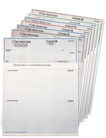 Order Preprinted, Top Format Business Checks at Big Discounts - No Coupon Needed! 7 Colors. High-Security Checks - DiscountTaxForms.com