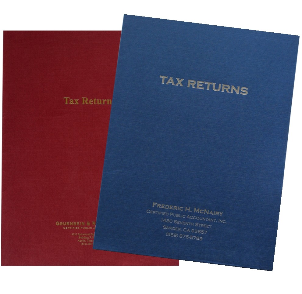 Tax Return Folders at Lower Prices