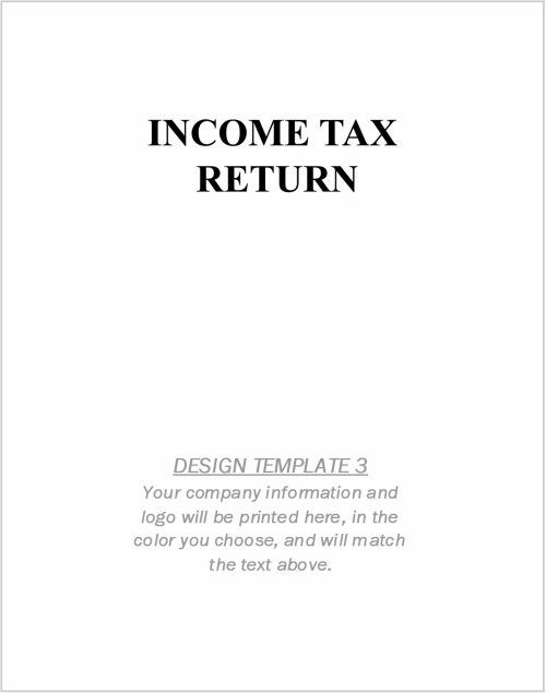 Custom Tax Folder Design Template 3 - DiscountTaxForms.com