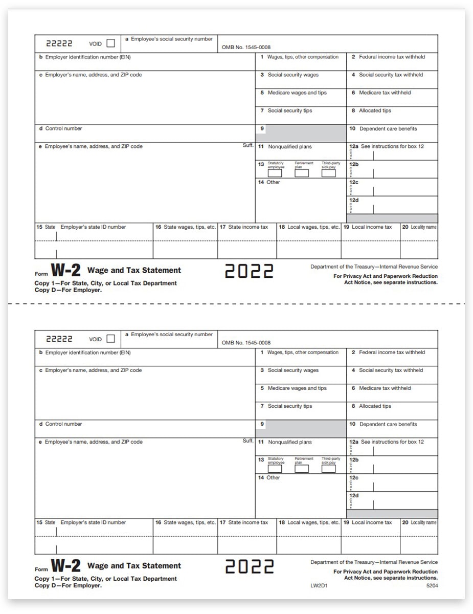 Mn W2 Form Printable