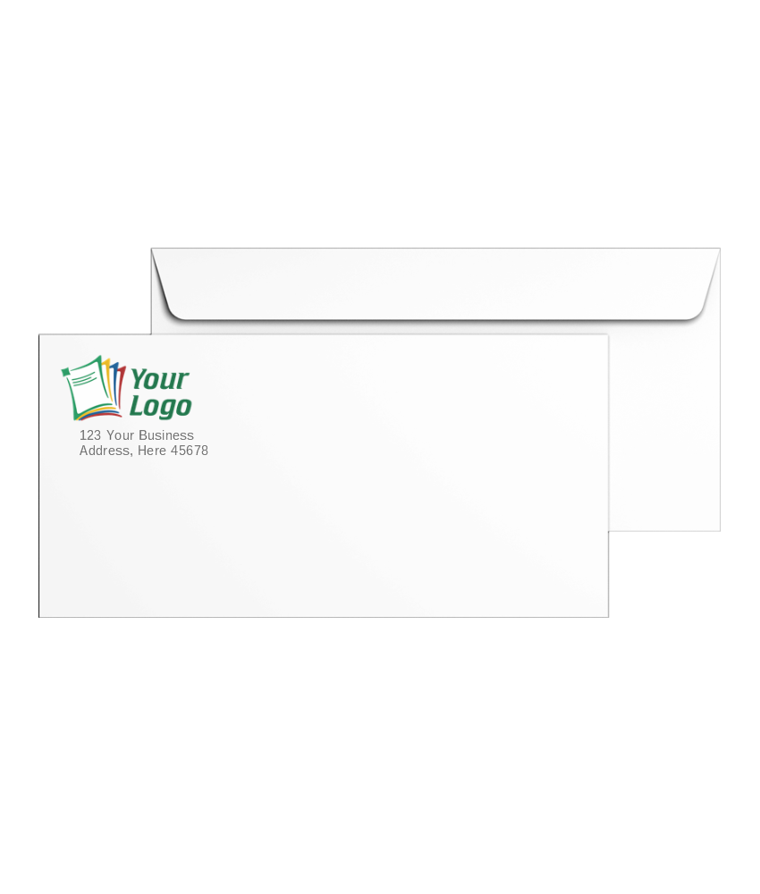 Custom #10 Envelopes with Logos - Discount Tax Forms