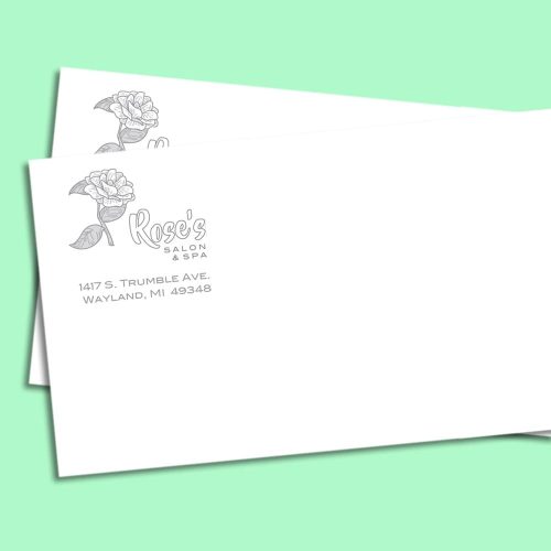 Custom #10 Envelopes Printed in Black - DiscountTaxForms.com