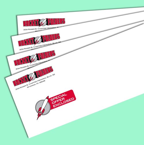 #10 Envelopes Custom Printed 2-Color - DiscountTaxForms.com