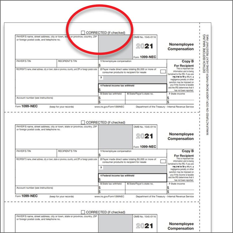 How to Correct a 1099 Form Discount Tax Forms