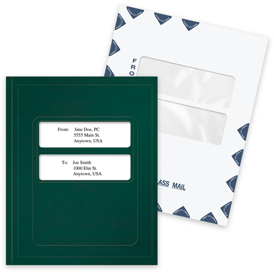 ATX Software Compatible Folders and Envelopes ATX Software Compatible Windows Folders and Envelopes for Client Tax Return Presentation - DiscountTaxForms.com