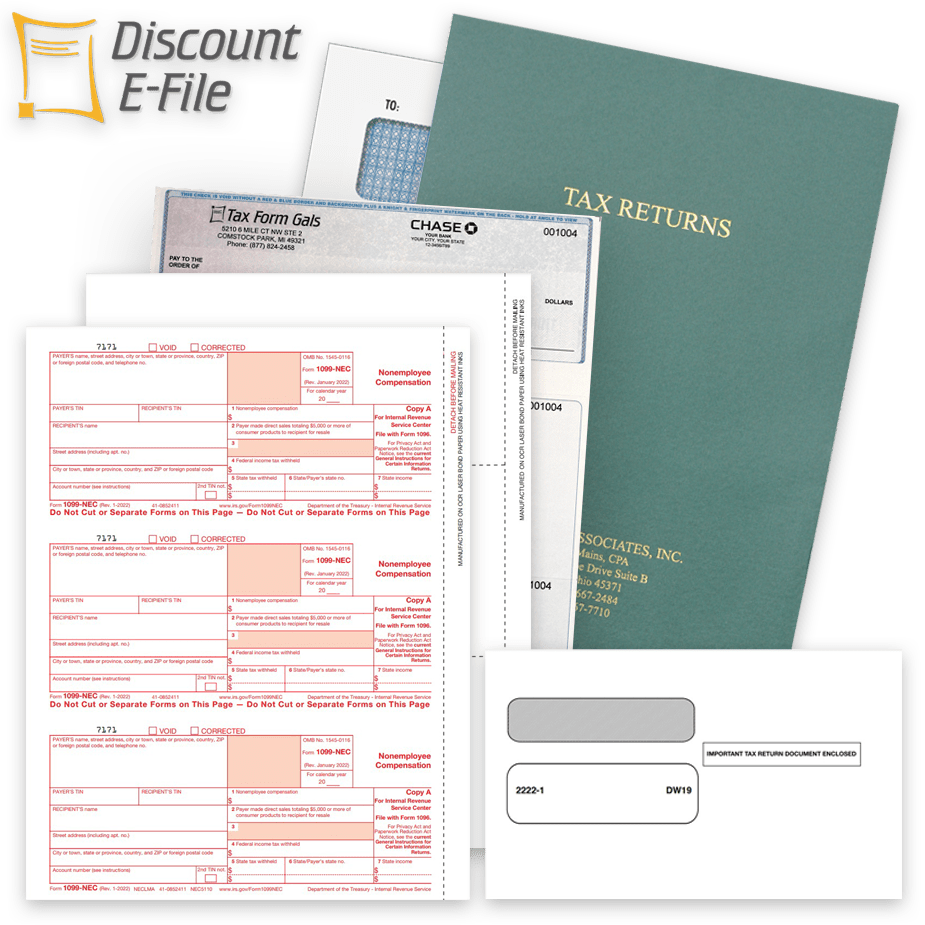 Discount Tax Forms & Essential Business Supplies Discount Tax Forms, Business Checks, Folders, Envelopes and Essential Business Supplies - DiscountTaxForms.com