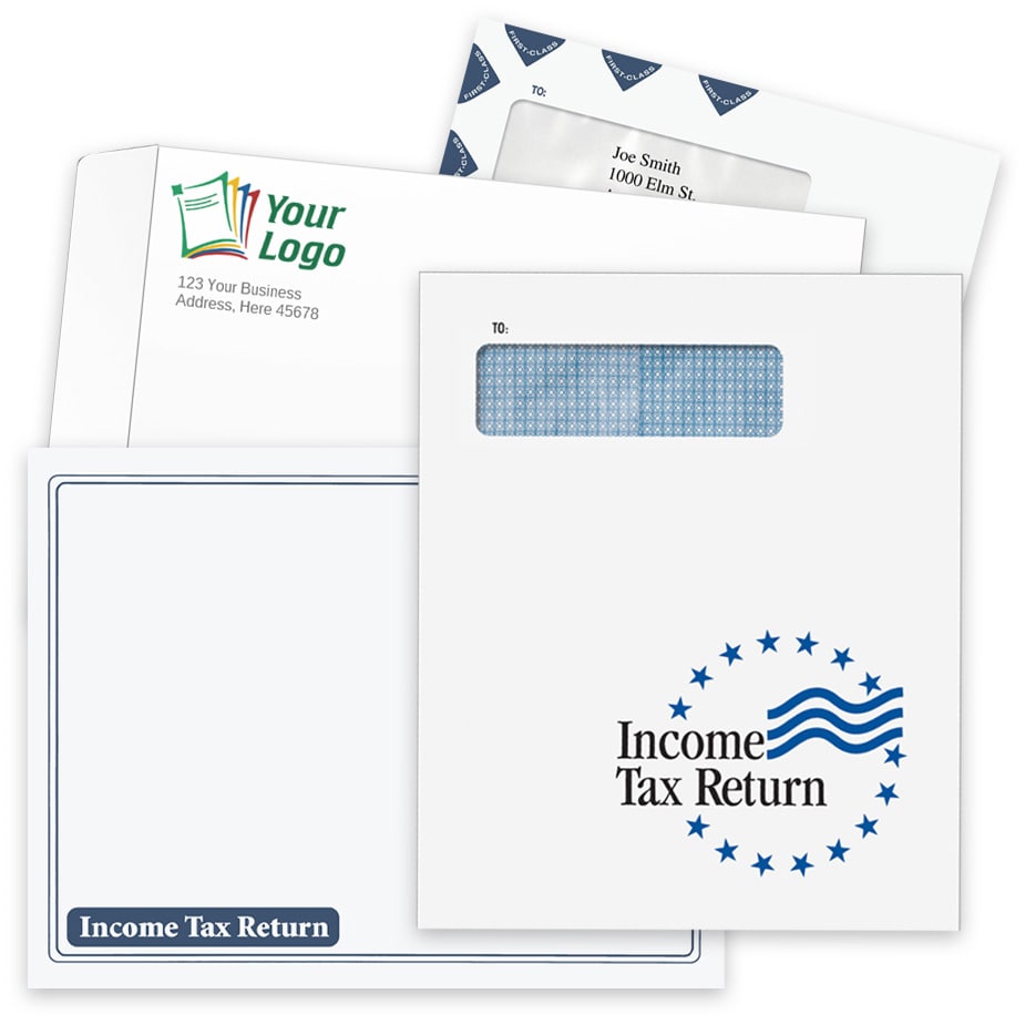 Large Envelopes for Client Tax Returns, Window Envelopes & Custom Envelopes - DiscountTaxForms.com