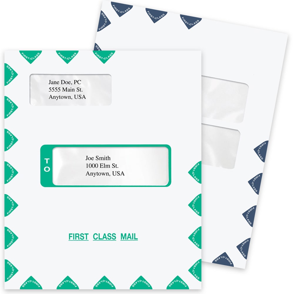 Large Window Envelopes Compatible with Tax Software at Discount Prices, No Coupon Code Needed - DisountTaxForms.com