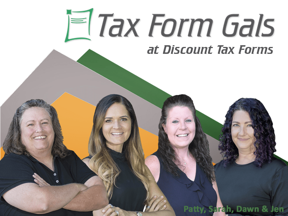 Tax Form Gals The Tax Form Gals at Discount Tax Forms Make it Easy to Buy 1099 & W2 Forms - DiscountTaxForms.com