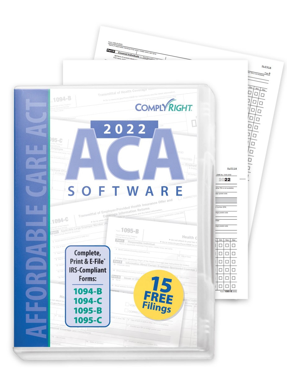 ACA 1095 Software for Printing Employee 1095B 1095C, Efiling 1095 with the IRS and More - DiscountTaxForms.com