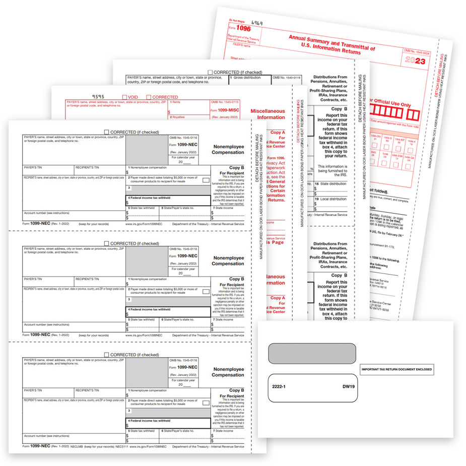 Official 1099 Tax Forms for 2023 at Big Discounts, No Coupon Needed - DiscountTaxForms.com