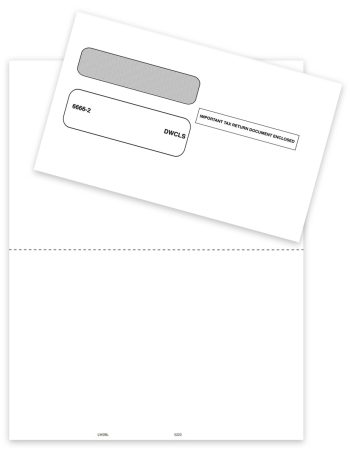W2 Blank 2up Perforated Paper and Envelopes Set for Employee Copy Mailing in 2023, Get Big Discounts, No Coupon Needed - DiscountTaxForms.com