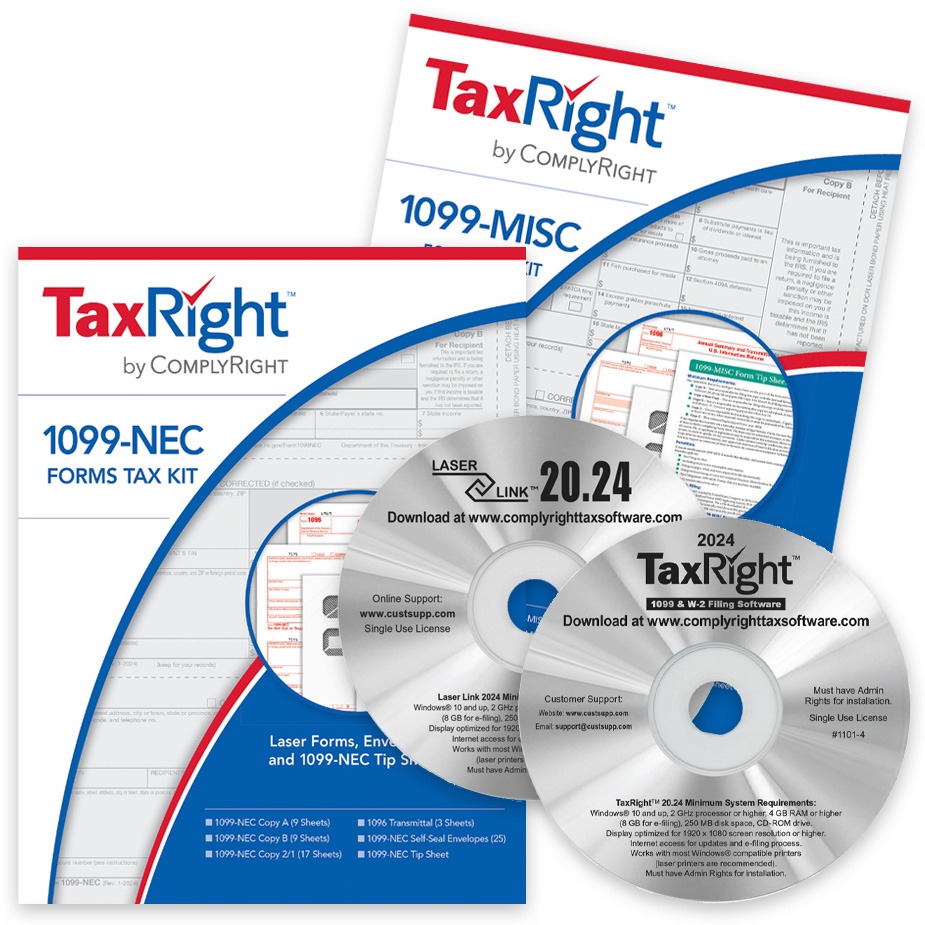1099 Software Efile and Forms Kits 1099 Software and Form Kits with E-Filing Options for Easy 1099 Filing in 2024 - DiscountTaxForms.com