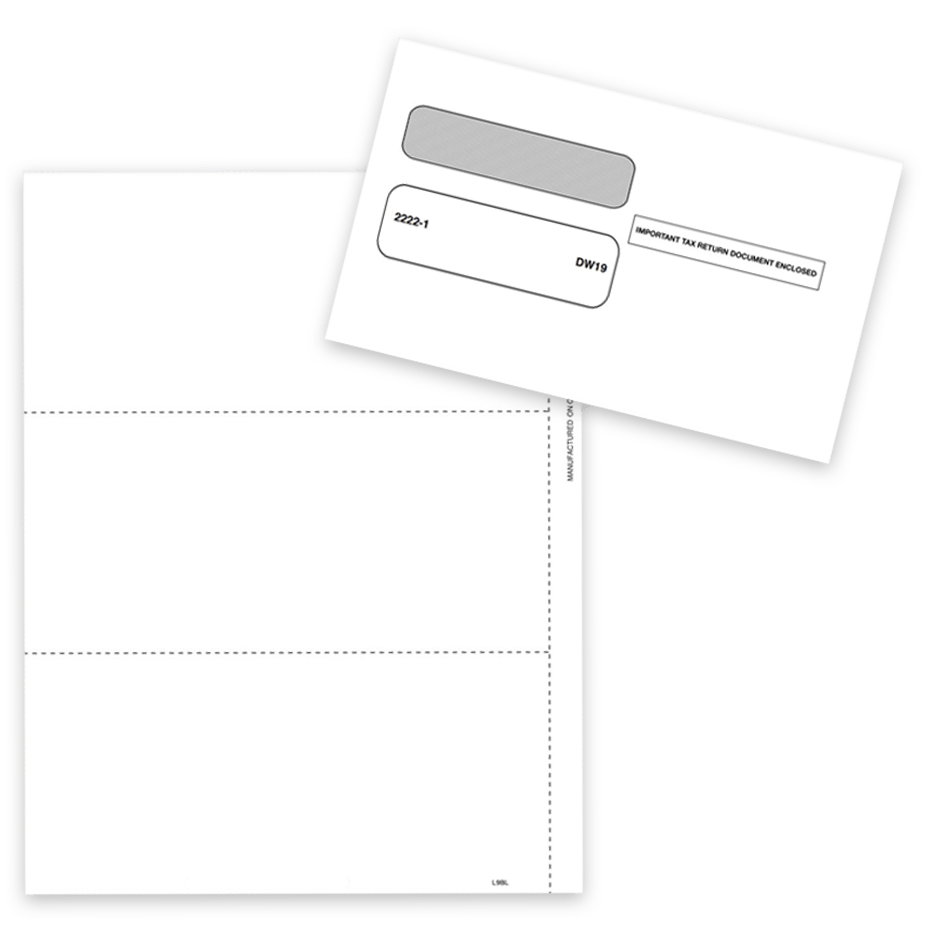 1099CAP Form Blank Perforated Paper and Envelopes Order 1099CAP Form Blank Perforated Paper and Envelopes for Corporate Changes - DiscountTaxForms.com