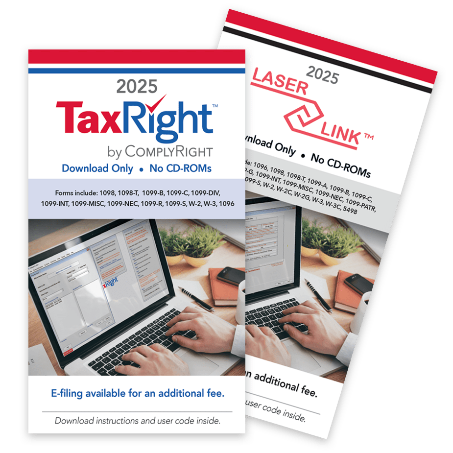 Order 1099 Software for Efile, Print and Mail of Employee and Employer W2 Forms in 2025 - DiscountTaxForms.com