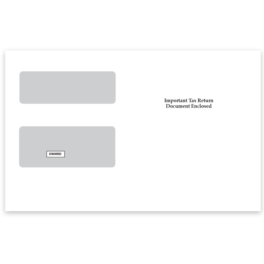 Order 1099 Envelopes with a Diagonal Seam for use with Envelope Sealing Machines - DiscountTaxForms.com